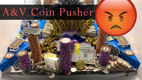 a v coin pusher